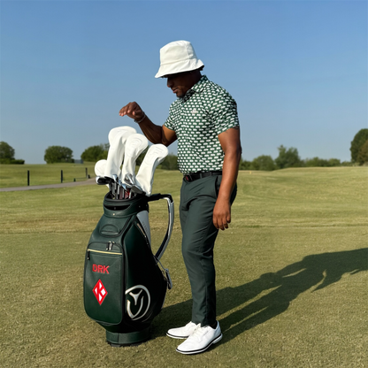 TOUR PERFORMANCE LOGO POLO - GREEN