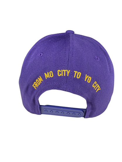 PURPLE OFF COURSE STREET HAT